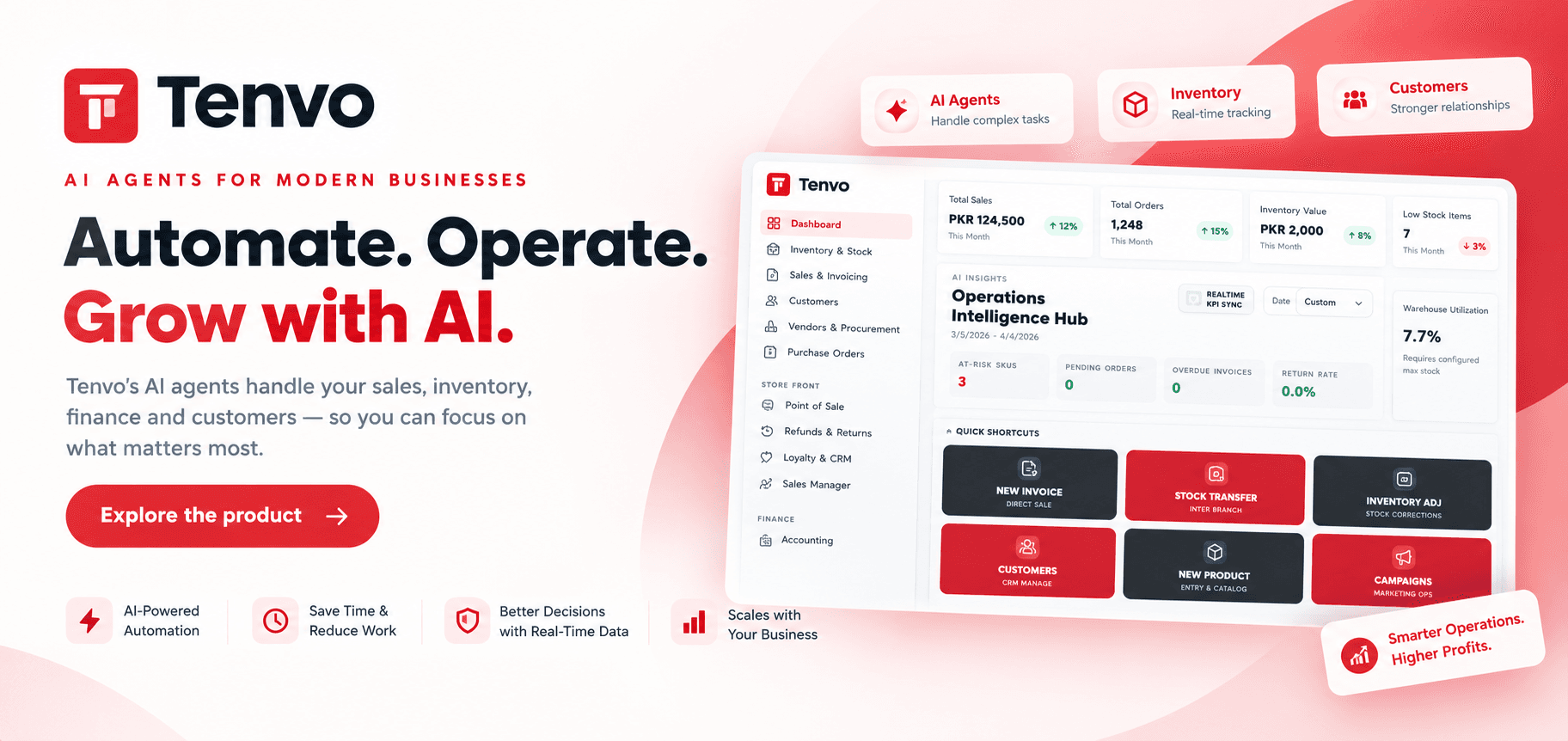 Tenvo: AI agents for modern businesses